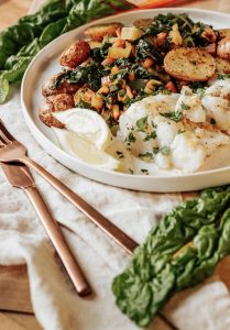 receta gallo con verduras